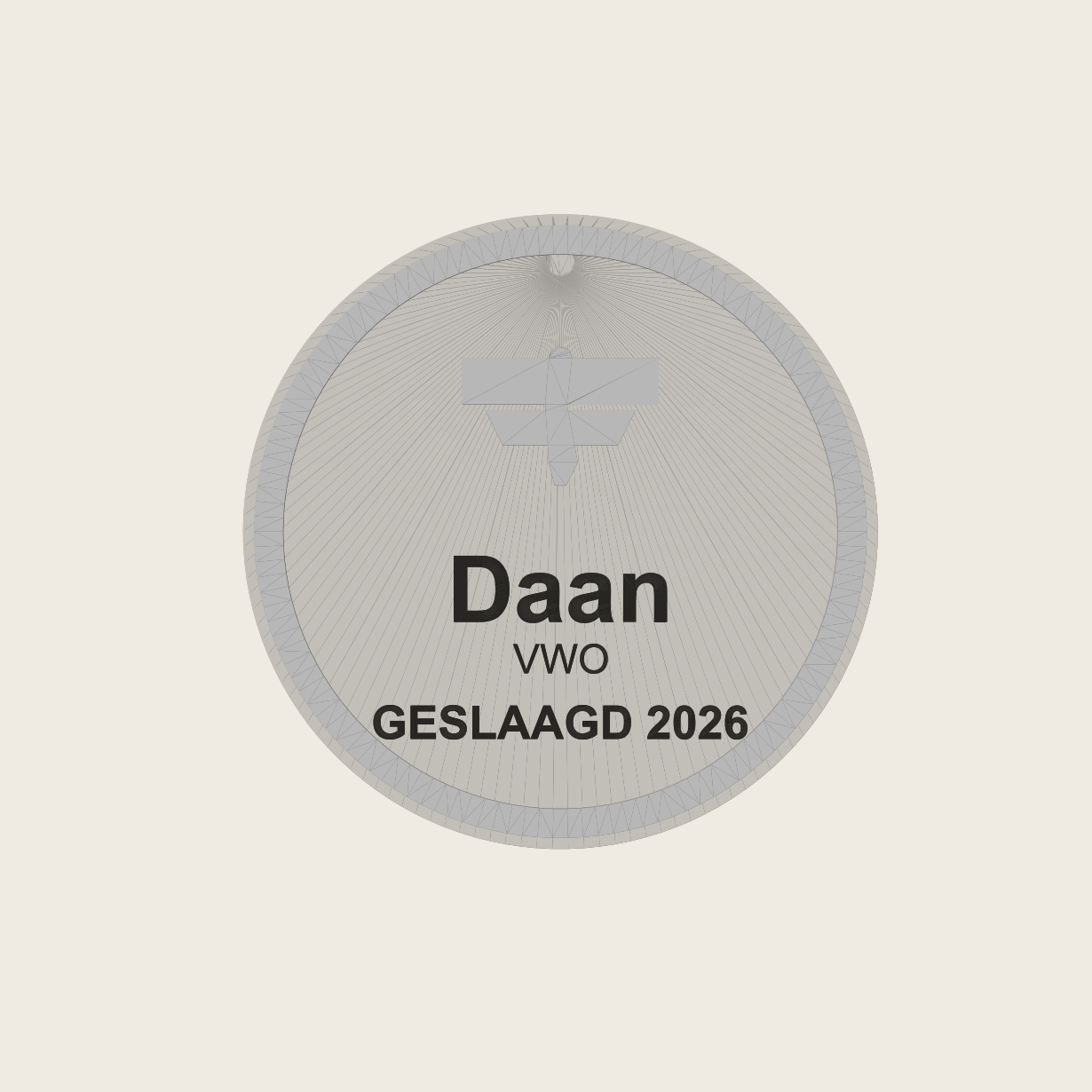 geslaagd-desk-plaque